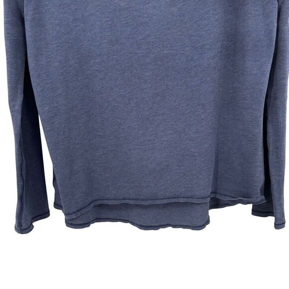 Lululemon Flip Your Dog Long Sleeve II Tee Heathered Hero Blue - Picture 3 of 6